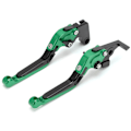 Miniatyrbilde 7 av 8: 2 stk Motorsykkel Brems- og Clutchspaker Justerbare CNC Aluminium Legering Erstatning for YAMAHA XJ6 DIVERSION 2009‑2015 Grønn