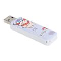 Miniatyrbild 3 av 8: U Disk PushPull USB2.0 Minnesbil USB-minne Present Dator Tillbehör Kaninflicka Mönster (64GB)