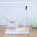 Miniatyrbillede 3 af 8: Tilfældig mini keramisk tandbørsteholder Keramisk tandbørsteholder til badeværelsesskab