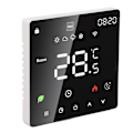 Miniatyrbillede 4 af 8: 16A Smart Termostat LCD Farve Touchscreen PC Programmerbar Elektrisk Varmetermostat til Hjem Hotel Kontor AC 90 til 240V Uden WiFi