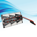 Miniatyrbilde 6 av 8: 40A PL8 PL6 MPA Laderbrett for 2S 3S 4S 5S 6S 7S 8S Batterier Lader svart