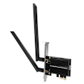 Miniatyrbild 4 av 8: Desktop WLan-adapter Dual Band nätverkskort Datorkringutrustning Wi-Fi 6（802.11ax）AX3000