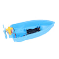 Miniatyrbillede 6 af 8: DIY Bådlegetøj Elmotorakslen Propeller Aerodynamiske Både til Børn Skolevidenskabsprojekt Aerodynamisk Båd