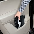 Miniatyrbillede 2 af 8: Foldbar trinbræt Bærbar PP-plasttrin Halkfri ekstra trin til gravide ældre