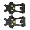 Miniatyrbillede 4 af 8: Is Pigge Spikes Brodder AntiSlip 10 ståldubbar Gå Traction Sne Grips Cramps(L (3942))