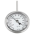 Miniatyrbild 7 av 8: 1/2 NPT-gänga urtavlor i rostfritt stål Homebrew vattenkokare termometer 0‑220℉ /‑10‑100℃