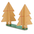 Miniatyrbilde 7 av 8: LED Juletrær Kretssett Frostakryl Fargerik 3D Elektronisk Juletrær DIY Kit for Juledekor Grønn
