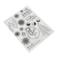 Miniatyrbilde 6 av 8: Transparent Stempel Klar Unikt Mønster Gjenbrukbar Bred Anvendelse Klar Stempel For Kortlaging Dekorering Scrapbooking