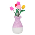 Miniatyrbillede 7 af 8: Dukkehust Vase Blomst 1:12 Slidstærkt Harpiks Levende Farver Fint Detaljer Dukkehust Miniatyrblomster til Dukkehust DIY