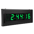 Miniatyrbillede 7 af 8: Moderne LED digital vægur med evighedskalender til hjemmet indretning i soveværelset 100-240V