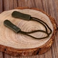 Miniatyrbillede 5 af 5: 10x Lynlås Træk Slider Snor Rep Lynlås Ender Lås Zip Clip Spænde til Taske EDC Army Grøn