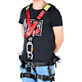 Miniatyrbild 2 av 8: Klättersele Helkroppssäkerhetsbälte för bergsklättring utomhus Rappelling