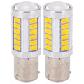 Pikkukuva 5 / 8: 1156 Auton LED-lamppu 5630 33SMD korkea teho signaali, vilkku, jarru, pysäytys, takavalo, DRL, sumuvalo Keltainen valo