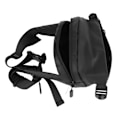 Miniatyrbild 8 av 8: Fanny Pack för män PU-läder Flerlagers vattentät midjeväska för utomhuscamping Vandring Ridning Resa Svart