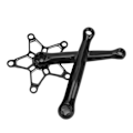Miniatyrbild 7 av 8: MEIJUN Mountain Bike Vevsats 170 mm 130 BCD MTB Vevsats Vänster Höger Vevarmar Set Svart