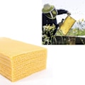 Pikkukuva 2 / 8: 10 kpl mehiläisvahaarkkia kynttilänvalmistukseen Luonnollinen mehiläisvaha Honeycomb Foundation -arkit lapsille ja aikuisille