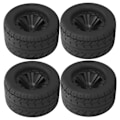 Miniatyrbilde 5 av 8: 4 stk 115 mm hjulfelg dekk RC biltilbehør Passer for ZD Racing 1/10 RC bilmodell