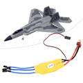 Miniatyrbild 5 av 8: XXD 30A ESC Borstlös ESC elektrisk hastighetsregulator för KT Board Fixed Wing Drone
