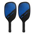 Miniatyrbilde 2 av 8: Pickleball-racketsett Bærbare lette anti-skli pickleball-racket med 4 baller og bæreveske for utendørs bruk