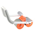 Miniatyrbillede 2 af 8: Automatisk rebound mavehjul med albue støtte Styrketræning Intelligent Display Core Workout Roller Orange