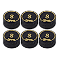 Pikkukuva 1 / 8: 6 kpl Pool Cue -kärjet Ammattimainen Monikerroksinen Biljardi Pool Cue -kärjet Vaihto Pool Cue ja Snooker 14mm S