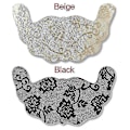 Miniatyrbilde 2 av 4: Selvklebende, usynlig brystløfttape for kvinner med blonder, gelé, U-formet bh-puter - Plus Size M (2 par)