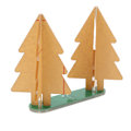 Miniatyrbilde 6 av 8: LED Juletrær Kretssett Frostakryl Fargerik 3D Elektronisk Juletrær DIY Kit for Juledekor Grønn