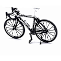 Miniatyrbillede 1 af 5: Cross Mountain Racercykel - Sort Metal Model