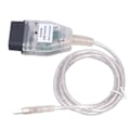Pikkukuva 3 / 8: Auton diagnosointityökalun kaapeli K+DCAN OBD2 USB-kaapelirajapinta kytkimellä korvaamaan sarja 1 E81 E82 E83 E87 E88 20042011