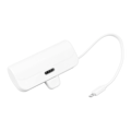 Miniatyrbild 3 av 8: Mini Bärbar laddare Multifunktion Inbyggd kabel för IOS Interface Typ C 2 i 1 Mini USB C Power Bank för nödsituationer