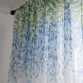 Miniatyrbilde 7 av 8: Vindusgardinkapper i polyester Voile soverom Stueinnredning (blå)