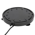 Miniatyrbillede 3 af 8: Q12 Akvarium Boblelampe Fiskekum Landskab LED Dyklys Oxygenationsplade 100‑240V US Stik