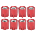 Miniatyrbild 3 av 8: 8st RC hjulfälg Center Cap Adapter M4 Mutter för Traxxas/Hsp/Axial Scx10 D90 1/10 RC CarRed