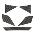 Miniatyrbilde 2 av 8: 5 stk UTV Front Face Panel Trim Karbonfiberutskifting for Polaris RZR PRO XP 2021 og fremover