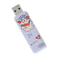 Pikkukuva 7 / 8: U Disk PushPull USB2.0 Muisti Auton USB-muistitikku Lahja Tietokonetarvikkeet Kani Tyttö Kuvio (128GB)