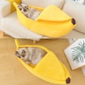 Miniatyrbilde 1 av 3: Banan Katteseng for Katter, Kaniner og Små Hunder