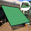 Miniatyrbild 5 av 6: Solskydd Segel Andas Farbic Canopy Markis Skydd Rektangel UV Block Canopy för uteplats Bakgård Gräsmatta Trädgård Grön 2x4m / 6,6x13,1ft