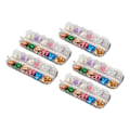 Miniatyrbilde 4 av 8: 5 Esker 12 Farger Neglefolie Flak Paljettsett Glitter Neglekunst Tabletter DIY Manikyrdekorasjon