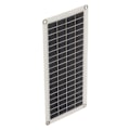 Miniatyrbillede 8 af 8: Solpanel 10W polykrystallinsk silicium Dobbelt USB-udgang til motorcykler Båd Traktor Trailer Lastbil Plæneklipper RV 10A Controller