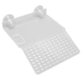Miniatyrbillede 6 af 8: Reptil solbadsplatform multifunktionel transparent akryl Turtle Dock solbadsplatform med 2 sugekopper L