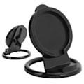 Miniatyrbillede 4 af 8: Trådløs opladerstand Magnetisk opladerpudeholder til iphone 12 Mini/11 Pro Max/Xs/Xr/X/8Sort