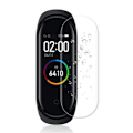 Pikkukuva 2 / 8: Näytönsuojus Xiaomi Mi Band 5:lle, Täyspeitto TPU Joustava Kalvo