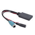 Pikkukuva 5 / 8: Auton Bluetooth-langaton radio AUX-kaapeli mikrofon handsfree-sovitin sopii Alpine KCE‑236B / CDA‑9852 / E