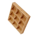 Miniatyrbilde 2 av 8: Delt trebrett Multifags Serveringsbrett for Hot Pot Restauranter Sushifat 9 rom