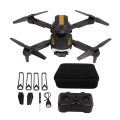 Miniatyrbillede 1 af 8: XT2 Drone med Hindringsundgåelse på Alle Sider, 4K Dobbelt Kamera, Luftfotografering, Optisk Flow Positionering, Foldbar Quadcopter Legetøj Gave Sort