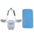 Miniatyrbillede 1 af 8: Timer Rebound Ab Wheel Styrkelse af kernemuskler Mave Core Udstyr Roller med timer til Hjem Blå