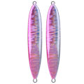 Miniatyrbillede 2 af 8: 2 stk Simuleringsfisk Form Lokke Agns Fiskeudstyr Levende Svømmende Pink
