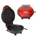 Pikkukuva 6 / 8: Mini Sähköinen Vaffeli- ja Munakkakone Uuni Aamiainen Vaffelilaite Keittiötarvikkeet USA 100V-120V