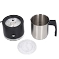 Miniatyrbilde 6 av 8: Elektrisk melkeskummer Avtakbar Stille automatisk varm kald melkeskummer for kaffe varm sjokolade EU-kontakt 220‑240V svart