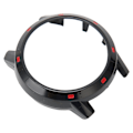 Miniatyrbild 7 av 8: Watch Protective Bumper Shockproof Accessory Fashionable Watch Bumper Case för Apex 2 Pro Black Red